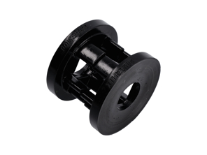 Insert de grande douille de montage de transmission. Voitures Porsche 964 / 993 RWD Powerflex Black Series - PFR57-126, PFR57126, 96437505502, 96437505580, PFR57-126BLK