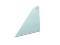 Front fixed 1/4 window glass, Green Tint. Porsche 911 69-89 COUPE / 964 COUPE - 91154251100, 91154251200 - WSN1016, WSN1018