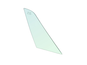 Vetro anteriore fisso da 1/4 di finestra, tinta verde. Porsche 911 69-89 COUPE / 964 COUPE - 91154251100, 91154251200