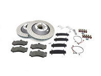 VOOR Remschijf 380 mm & Remblokken. Porsche 997 GT3 2010>> Zimmermann FORMULE Z - 99735140991, 99735141091 - 460.1551.70, 460.1550.70