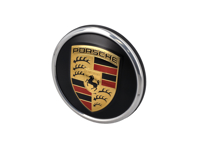 Wieldop mat zwart. Porsche 971.2 Panamera / 718 Boxster / 9J1 Taycan - 9J1601149A