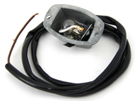 License / number plate light bulb holder. Porsche 356 B/C - 64463160100