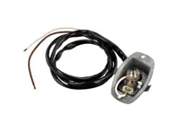 License / number plate light bulb holder. Porsche 356 B/C - 64463160100