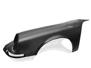 Guardabarros/ala delantera. Porsche 911 1969-73 (OE Ref. 90150303223GRV / 90150303123GRV) - 90150303223GRV, 90150303123GRV, 591001, 591002, 1680300170, 1680300180