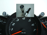 Uhren- und Auslöselegierungsknöpfe. Porsche 996 / 986 - Cs996