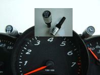 Manopole in lega per orologio e viaggio. Porsche 996/986 - Cs996