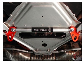 Rear Subframe Stabilizer With Tie Downs by Rennline. Porsche 986 Boxster / 987 Cayman / 987 Boxster - E35.SB96, E35SB96