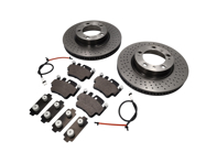 FRONT Brake Pads and Brake Disc Package for Porsche Boxster 986 S - 99635140X01BRE, 99635140X01, 99635294904BRE, 99635294904, 99635108802, 99661236501
