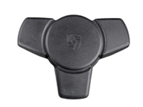 Pad for steering wheel, Black. Porsche 924S / 944 - 944347859041DB